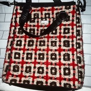 Vera Bradley tweed tote purse